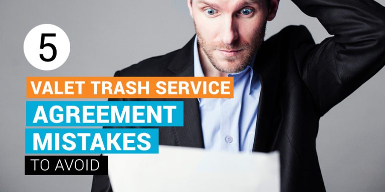 Valet Trash Service Agreement