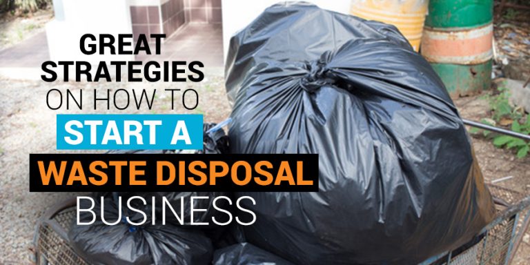 how to start a waste disposal business