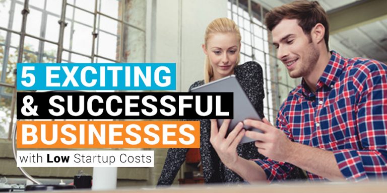 businesses with low startup cost