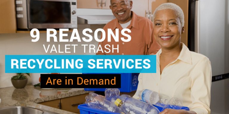 valet trash recycling services
